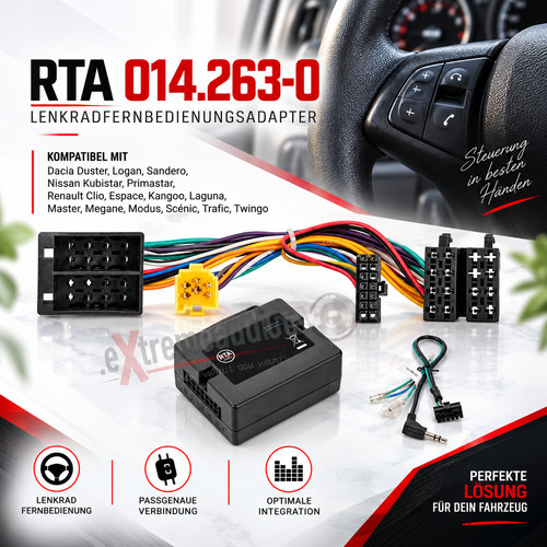 Auto radioadapter lenkrad - auto,