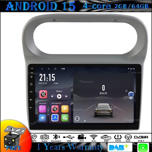 Android autoradio gps sat - 9"android, 15