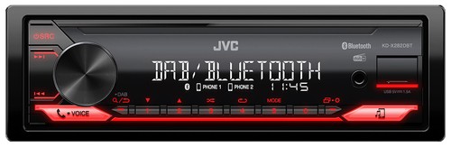 Jvc x282dbt mp3 autoradio - jvc, kd-x282dbt
