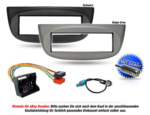 Auto radioblende - auto,