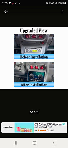 Qled android autoradio - 9, set