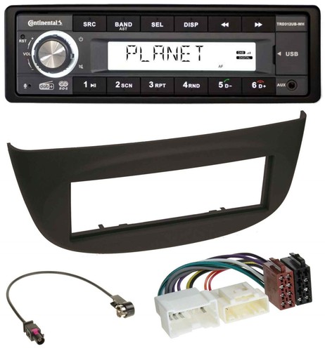 Continental usb 1din aux - continental, dab
